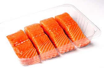 Zalmfilet met huid